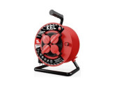 Kabelhaspel H05 3x1,5qmm 15m rood IP44 foto
