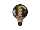 LED Globe G95 E27 4-20W 2200K filament spiraal grey dimbaar foto