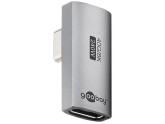 USB-C adapter - male/female verticaal gedraaid foto