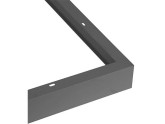 Opbouwframe voor LED paneel 60x60x5cm zwart foto