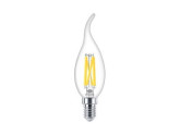 Philips LED tipkaars E14 3,4-40W filament helder WarmGlow blister foto