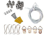 Pendelset tbv  LED Paneel 1,5m foto
