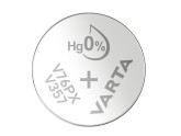 Varta 357 knoopcel batterij SR44 blister(1) foto
