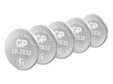 GP CR2032 lithium knoopcel batterij 3V blister(5) foto