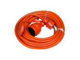 Verlengsnoer PVC oranje 3x1,5qmm 40m foto