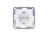 Kopp HK07 PURE mat wit inbouw stopcontact wcd RA + kinderbeveiliging foto