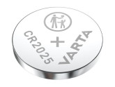 Varta CR2025 lithium knoopcel batterij 3V blister(2) foto