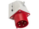 CEE 5P/32A/400V opb wcd rood met pennen foto