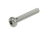 Bolcilinderschroef DIN 7985 M8x12mm T45 RVS A2 foto