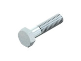 Zeskanttapbout Deeldraad DIN 931 M10x155 8.8 Verzinkt foto