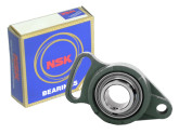NSK Lagerblok Vierkant UCFA206 (30mm) foto