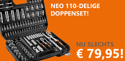 Neo 110-delige doppenset