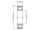 SKF Hoekcontactlager Eenrijig 7034 ACDGA P4A (170x260x42mm) foto
