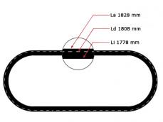 Optibelt V-Snaar  AX70 foto