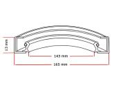 Oliekeerring 143x165x13mm BASL NBR 70 foto