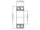 FAG Tweerijige Tonlager WS22217 E1 XL 2RSR (85x150x44mm) foto