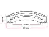 Oliekeerring 68x80x8.5mm BASL NBR 70 foto