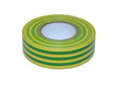 Isolatietape PVC 19mm rol 20m geel/groen foto