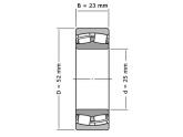 FAG Tweerijige Tonlager WS22205 E1 XL 2RSR (25x52x23mm) foto