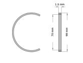 FAG Borgring MB14 (70x98x1.5mm) foto
