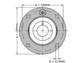 INA Lagerblok Rond PMEY40 N (40mm) foto
