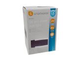 Wandlamp zwart vierkant 8W LED IP44 3000K foto