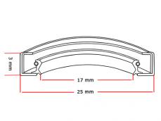 INA Oliekeerring G17x25x3mm B foto