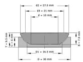 INA Gewrichtslager GE10 AW A (10x19x9mm) foto