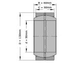 INA gewrichtslager GE90 DO 2RS E (90x130x60mm) foto