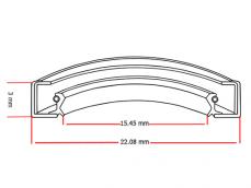 INA Oliekeerring GR16 22 3 (15.45x22.08x3mm) foto