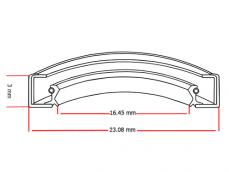 INA Oliekeerring GR17 23 3 (16.45x23.08x3mm) foto
