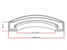 INA Oliekeerring GR22 28 4 (21.4x28.08x4mm) foto