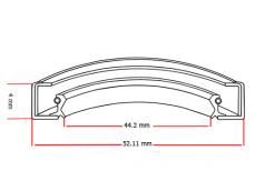 INA Oliekeerring GR45 52 4 (44.2x52.11x4mm) foto