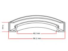 INA Oliekeerring GR50 58 4 (49.2x58.11x4mm) foto