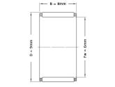 INA Naaldlager K6x9x8 TV 0-7 (6x9x8mm) foto