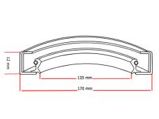 Dichtomatik Oliekeerring 135x170x12mm ## Viton foto