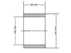 SKF Glijlager PCM10010560 E 100x105x60mm foto